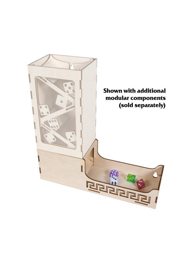 The Broken Token Modular Dice Tumbler - Wooden Base Side for Dice Tower - Image 3
