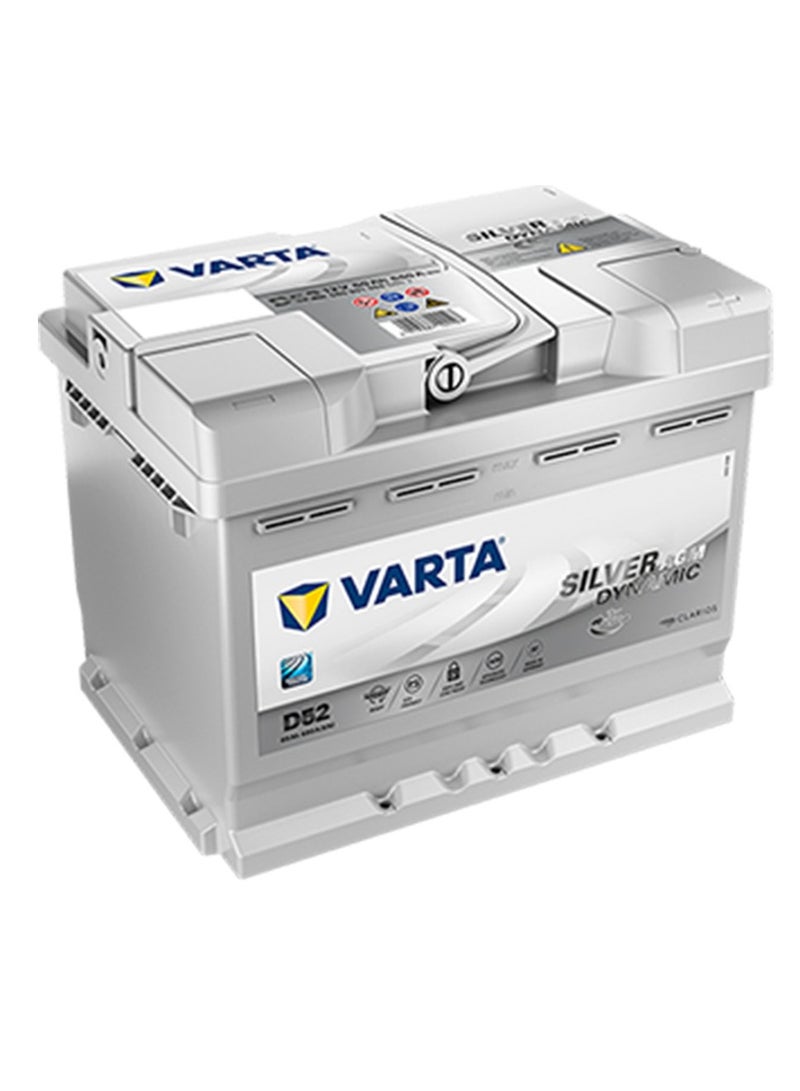 VARTA بطارية فارتا 60Ah D52 AGM-560901 - Image 1