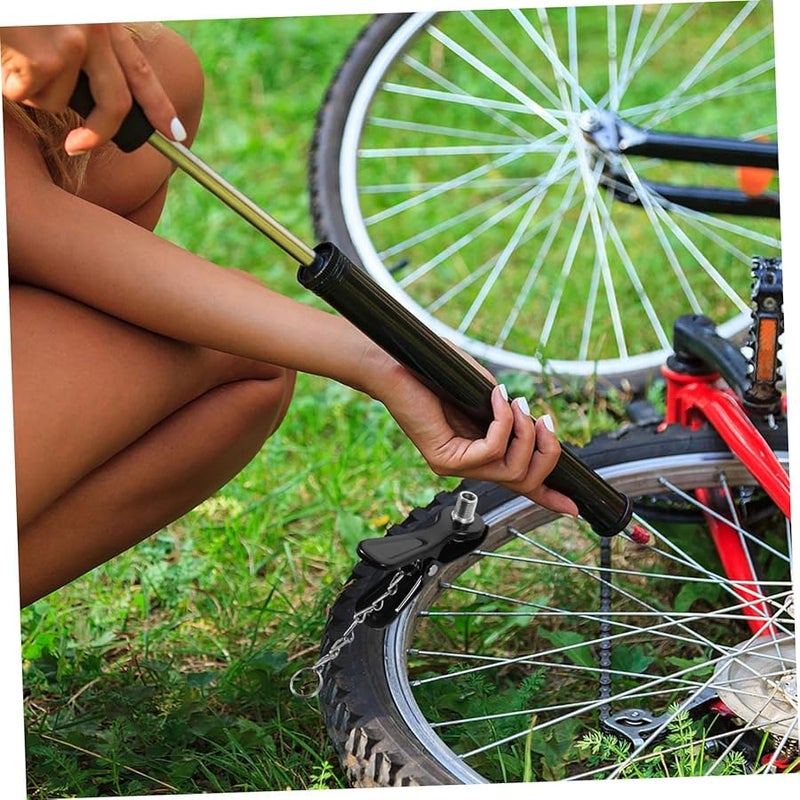 مجموعة محول صمام الدراجة النحاسية لمضخة نفخ إطارات الدراجة الهوائية والدراجة النارية - Image 4