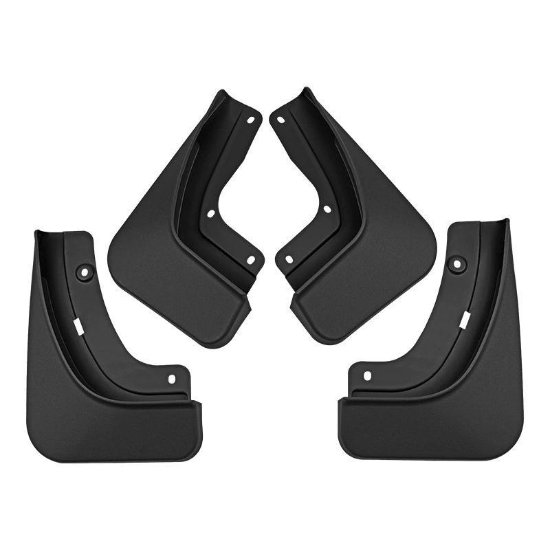 Mud Flaps: 4-Pack Soft Rubber Matte Black - Cold-Resistant Drill-Free Installation Splash Guards for 2022-2025 Jeep Grand Cherokee (W) SUV Off-Road Use - Image 5