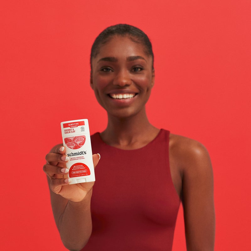 Schmidt's Aluminum Free Natural Deodorant Coconut & Kaolin Clay 2-pk for Women and Men, with 24 Hour Odor Protection, Certified Natural, Cruelty Free, Vegan Deodorant 2.65oz - Image 5