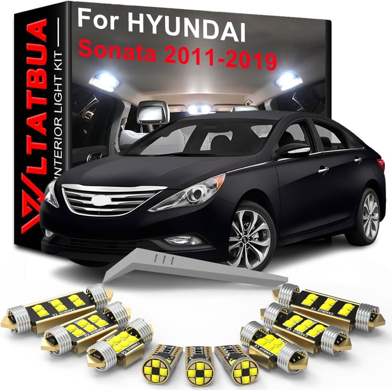WLTATBUA LED Interior Light Kit for Hyundai Sonata 2011-2019 - Image 1
