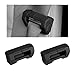 YTFRL 2 PCS Car Seat Belt Buckle Covers AntiScratch Silicone Auto Seatbelt Clips Protector Universal Seat Belt Buckle Protective Sleeve for SUVs Vans Trucks Car Accessories Black - Image 2