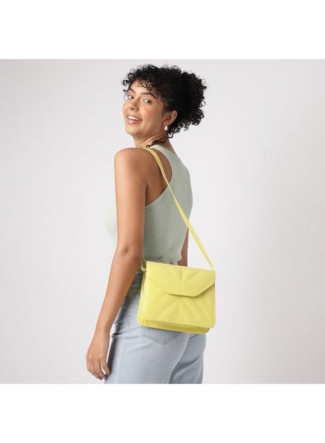 Fastrack Quilted Sling Bag for Women, Ladies and Girls with Adjustable Strap - Image 5