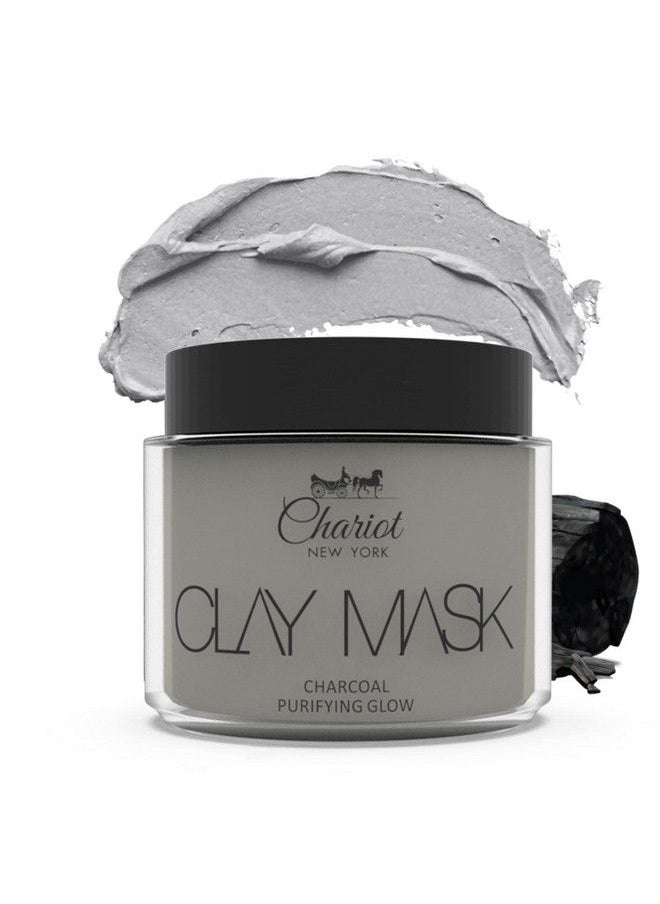 Chariot New York Antipollution ; Purifying Glow ; Charcoal Vegan Face Clay Mask 60 Gm  - Image 2