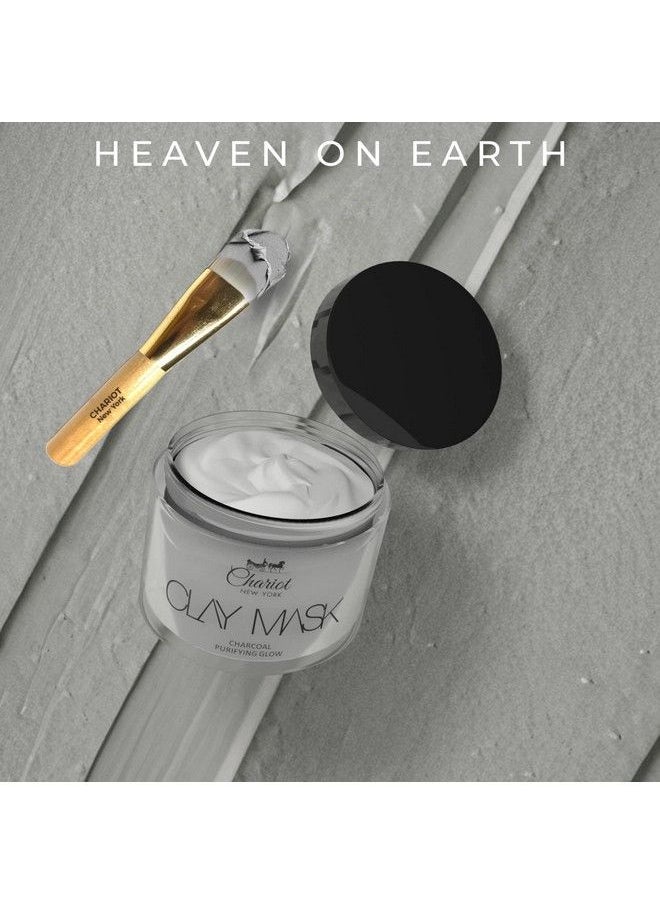 Chariot New York Antipollution ; Purifying Glow ; Charcoal Vegan Face Clay Mask 60 Gm  - Image 4