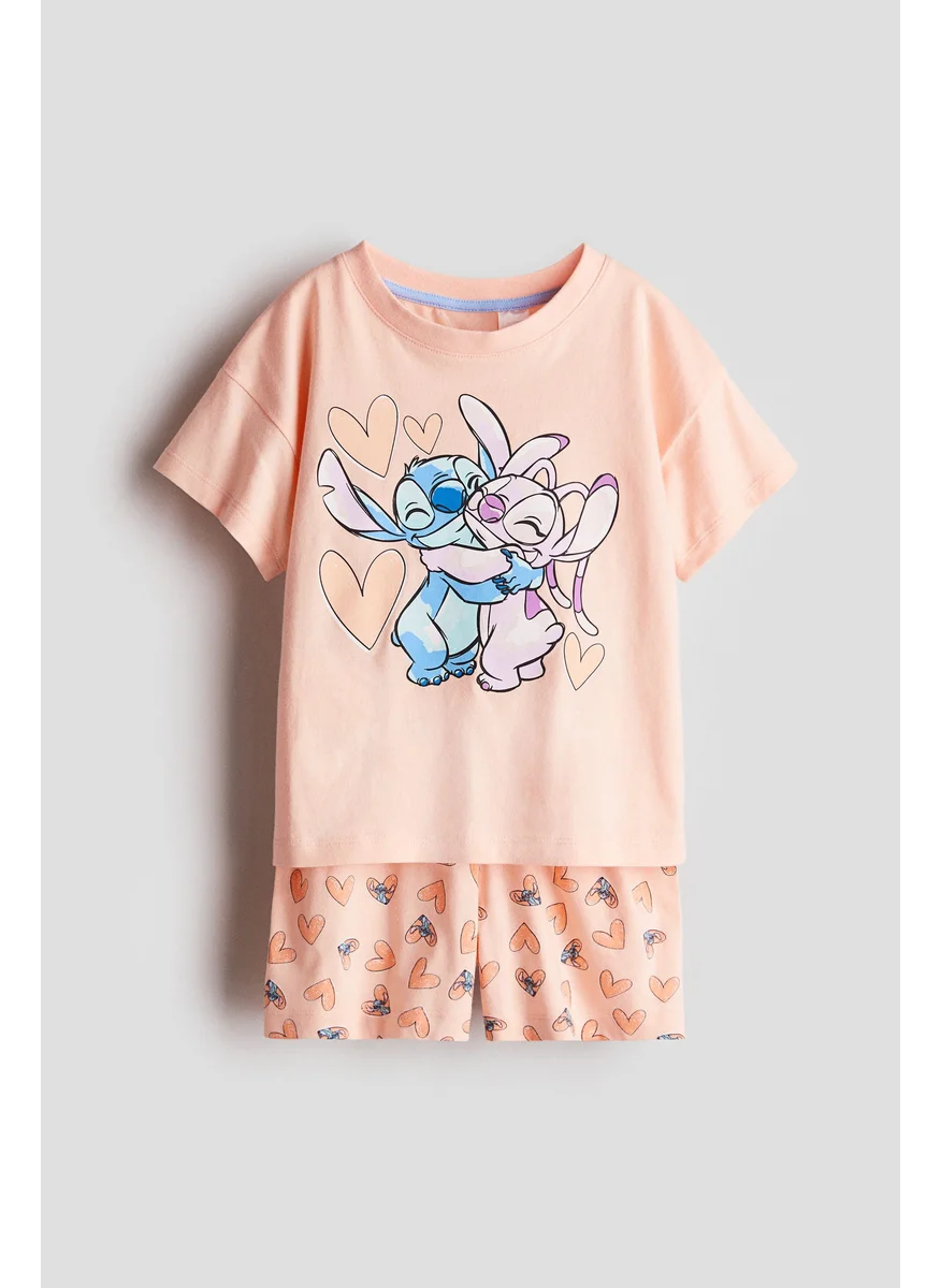 H&M Printed Jersey Pyjamas