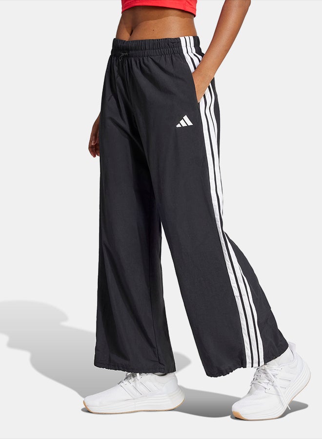 Adidas Essentials 3-Stripes Lifestyle Woven Parachute Tracksuit Bottoms - Image 1