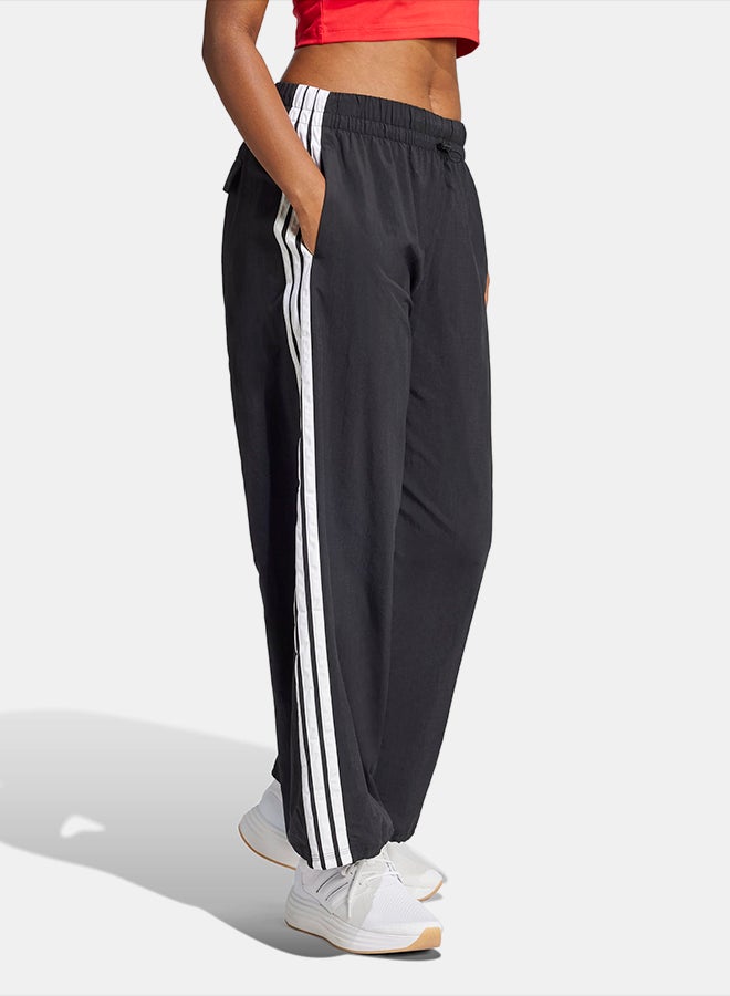 Adidas Essentials 3-Stripes Lifestyle Woven Parachute Tracksuit Bottoms - Image 3