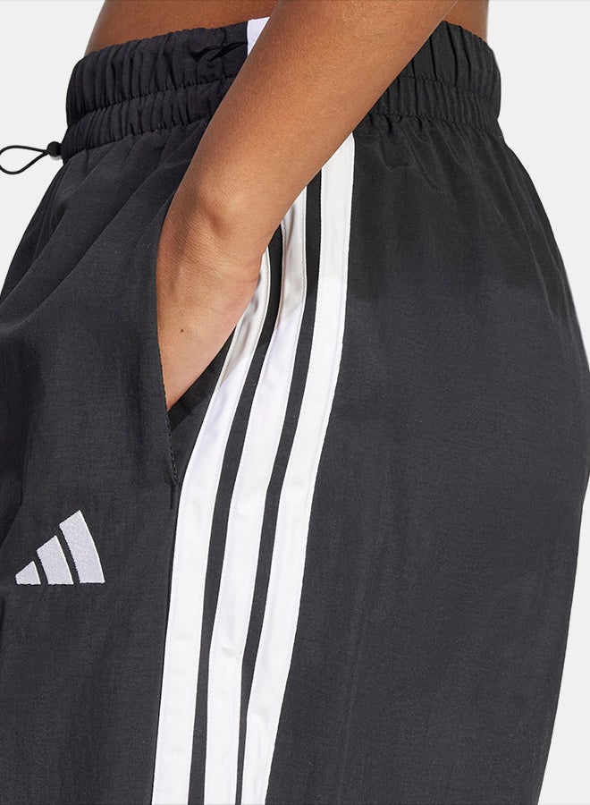 Adidas Essentials 3-Stripes Lifestyle Woven Parachute Tracksuit Bottoms - Image 4