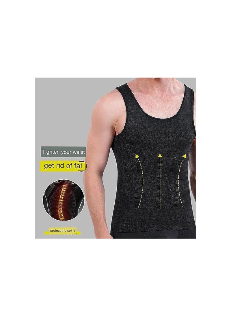 Generic - Shaperluv Tank 2.0 Mens Shaper, Compression Tank Top Men, Compression Shirt Men, Mens Body Shaper Slimming Shirt - Image 1
