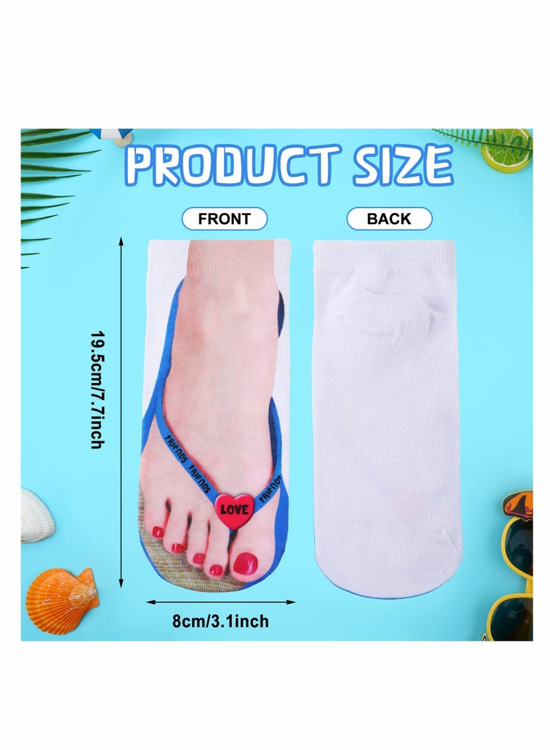 Comfortable Women's 3D Low Cut Athletic Running Socks - 10 Pairs for Ultimate Performance and Style - Image 4