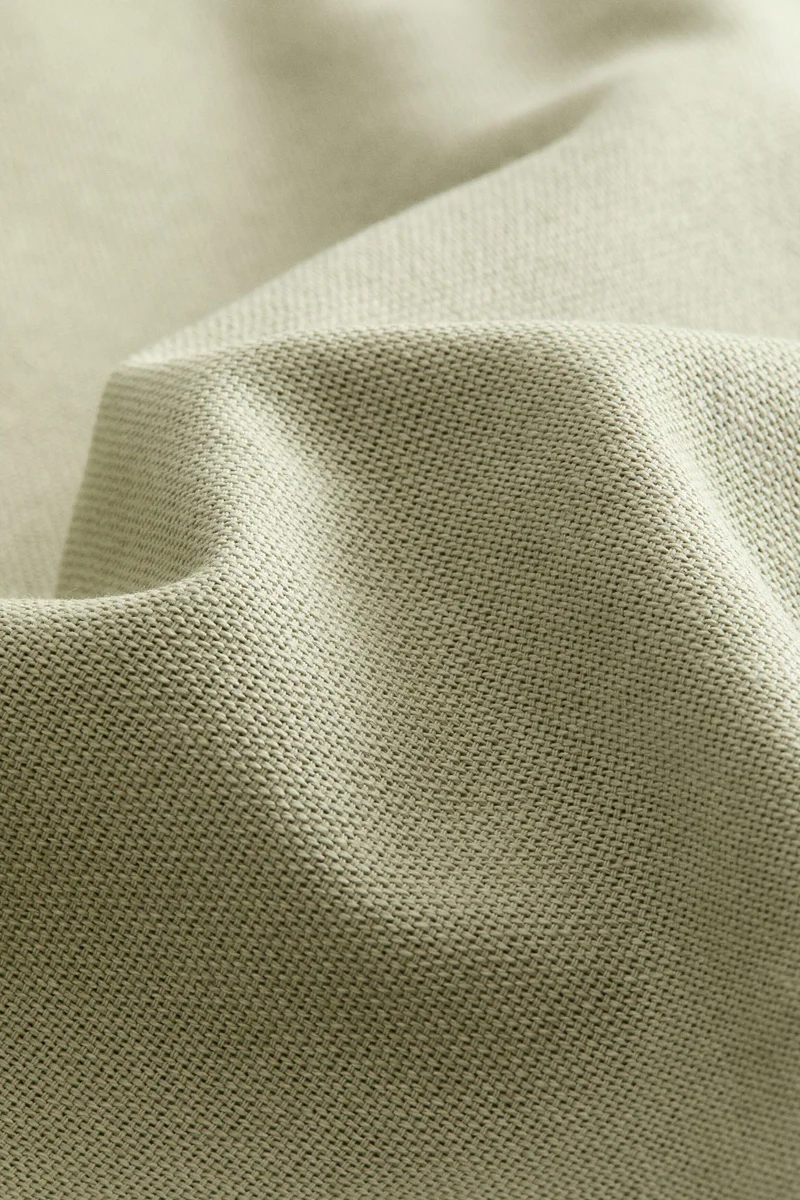 اتش اند ام غطاء وسادة من قطن الكتان