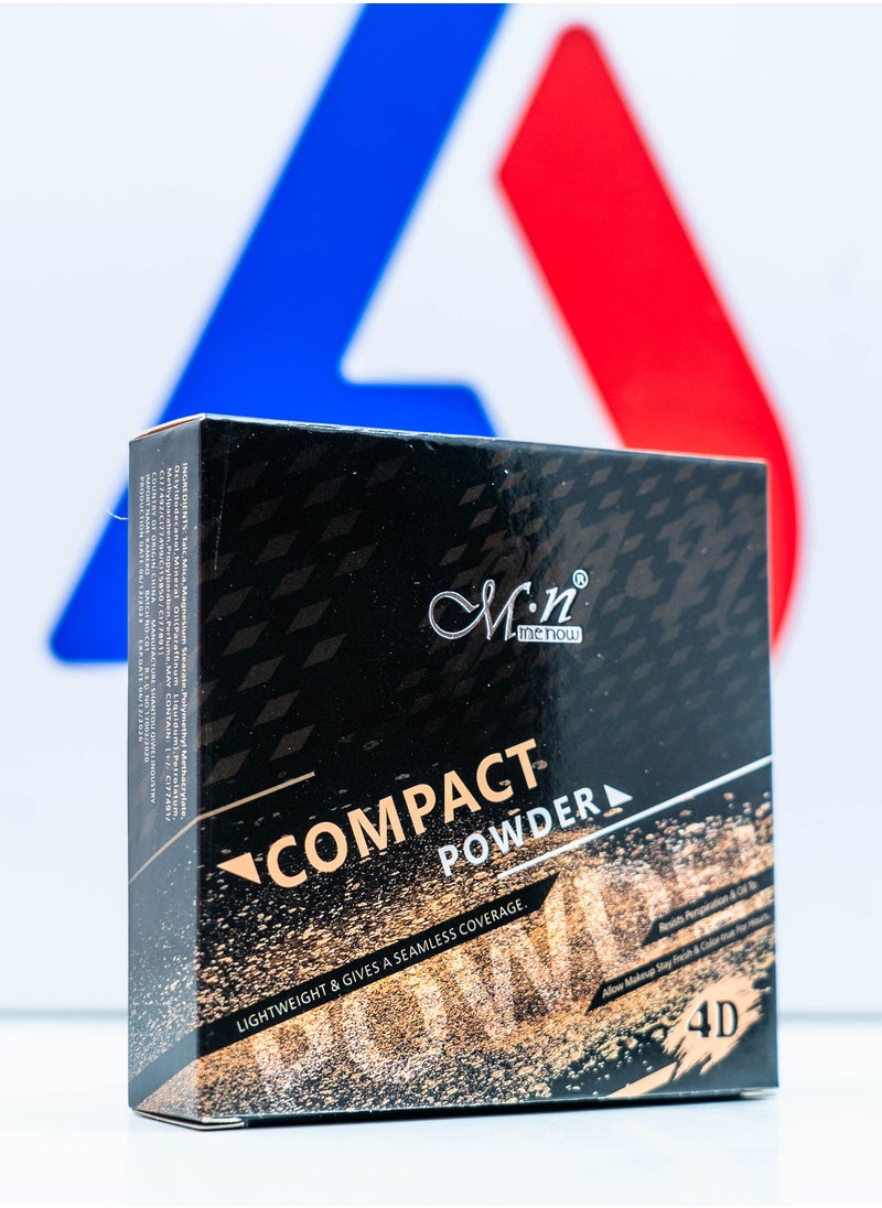 Menow - New 4D Compact Powder 15g - No. 4 - Image 1