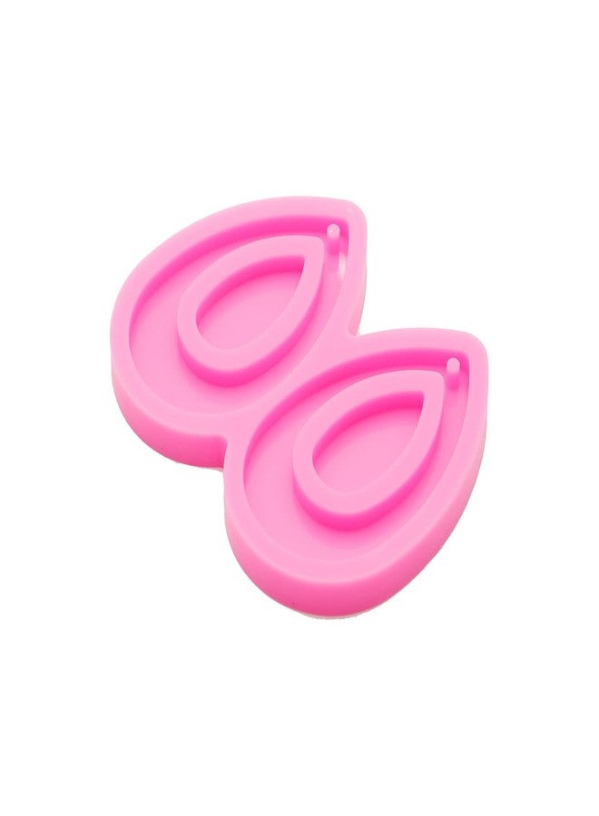 Angel Wings Shiny Glossy Drop Shape Earrings Mold Resin Silicone Mold for DIY Women Fashion Jewellery Resin Casting Molds Epoxy Resin Handmade Jewellery Making Pendant Craft - Image 4