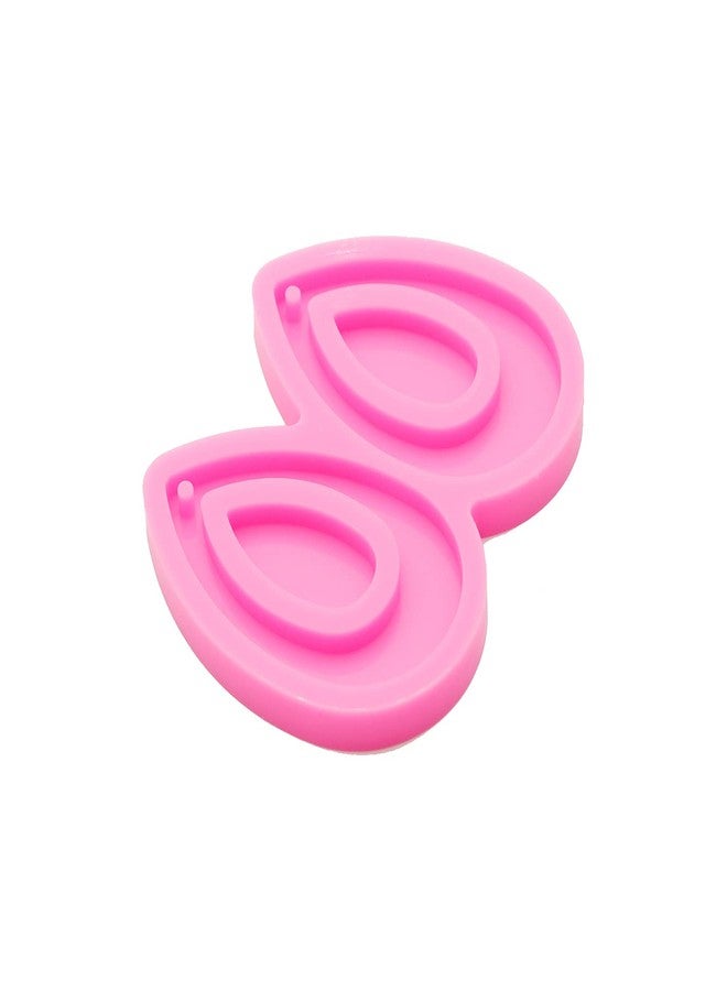 Angel Wings Shiny Glossy Drop Shape Earrings Mold Resin Silicone Mold for DIY Women Fashion Jewellery Resin Casting Molds Epoxy Resin Handmade Jewellery Making Pendant Craft - Image 3