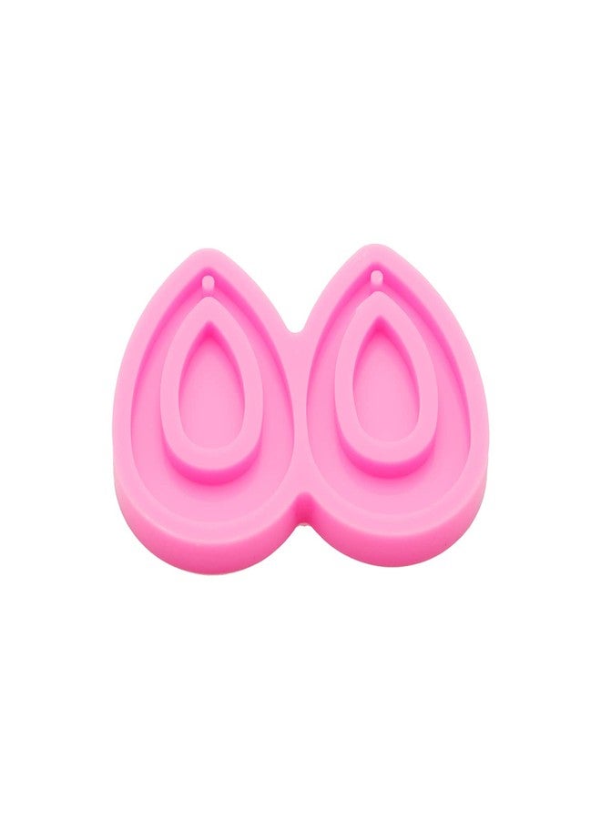 Angel Wings Shiny Glossy Drop Shape Earrings Mold Resin Silicone Mold for DIY Women Fashion Jewellery Resin Casting Molds Epoxy Resin Handmade Jewellery Making Pendant Craft - Image 5