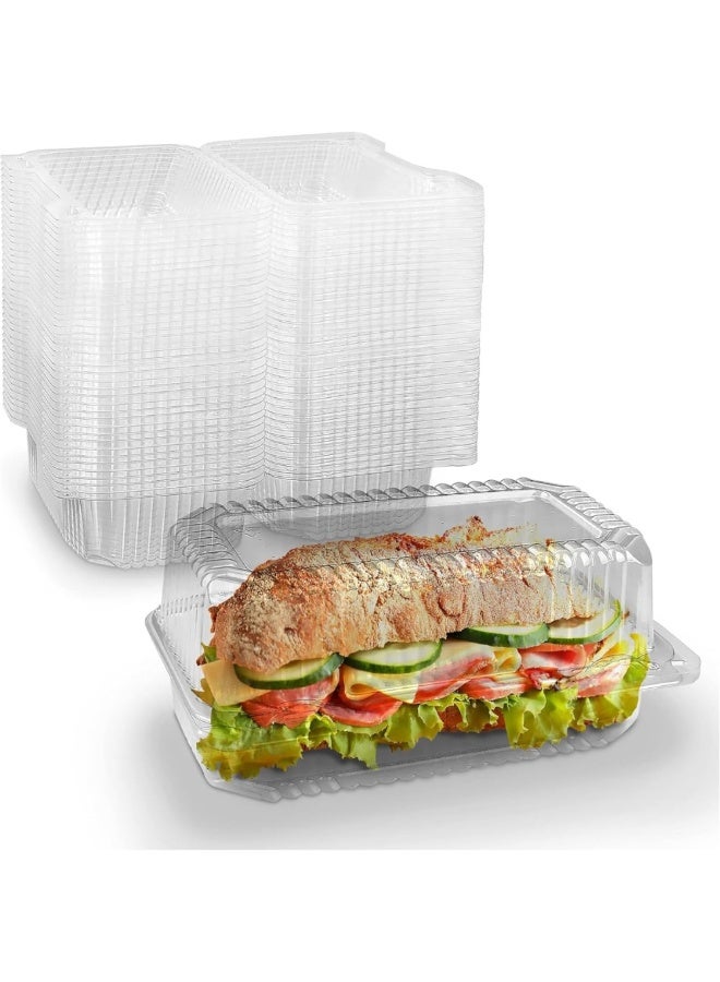 Halapack حاويات هالاباك 10 قطع من البلاستيك الشفاف PET مثالية للوجبات العائلية، تقديم الطعام، وتخزين الطعام سعة 42 أونصة - Image 4