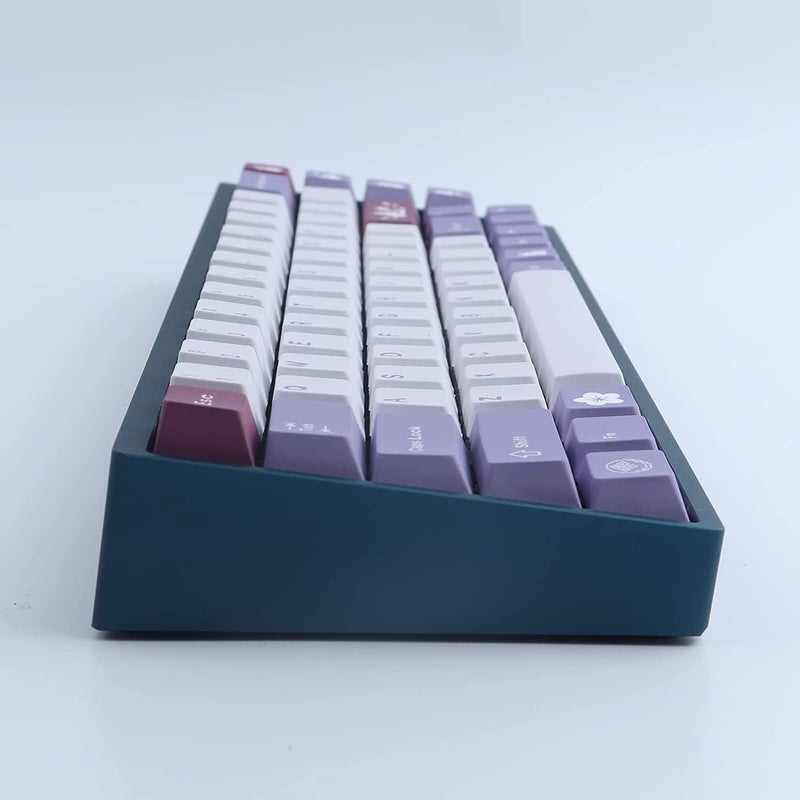 JOMKIZ أغطية مفاتيح PBT، أغطية مفاتيح بتصميم Cherry Profile، 134 مفتاحًا، طباعة تسامي صبغية بتصميم أرنب، مع شريط مسافة 7U، مجموعة أغطية مفاتيح يابانية لمفاتيح Cherry MX، لوحات مفاتيح ميكانيكية بتخطيط أمريكي - Image 5