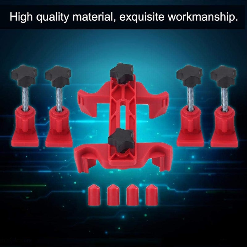 AYNEFY Timing Gear Clamp Set, 9pcs Universal Cam Clamp Set, Auto Dual Cam Clamp Camshaft Engine Timing Sprocket Gear Locking Tool Kit, Holds Valve Timing, Single, Dual or Quad Overhead Cam - Image 2