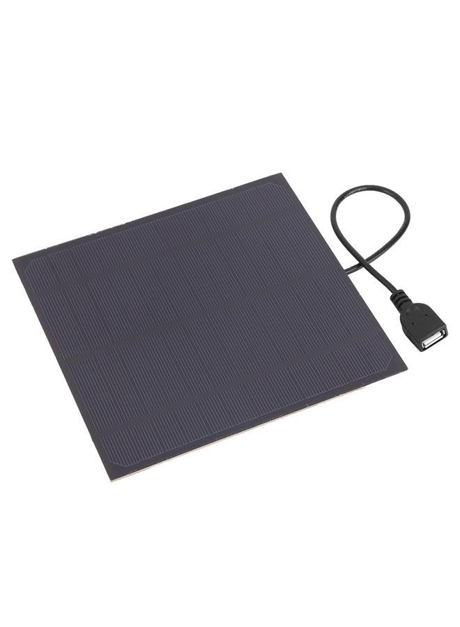 High Quality 4.5W 6V Monocrystalline Silicon Solar Panel Charger with USB Output Interface