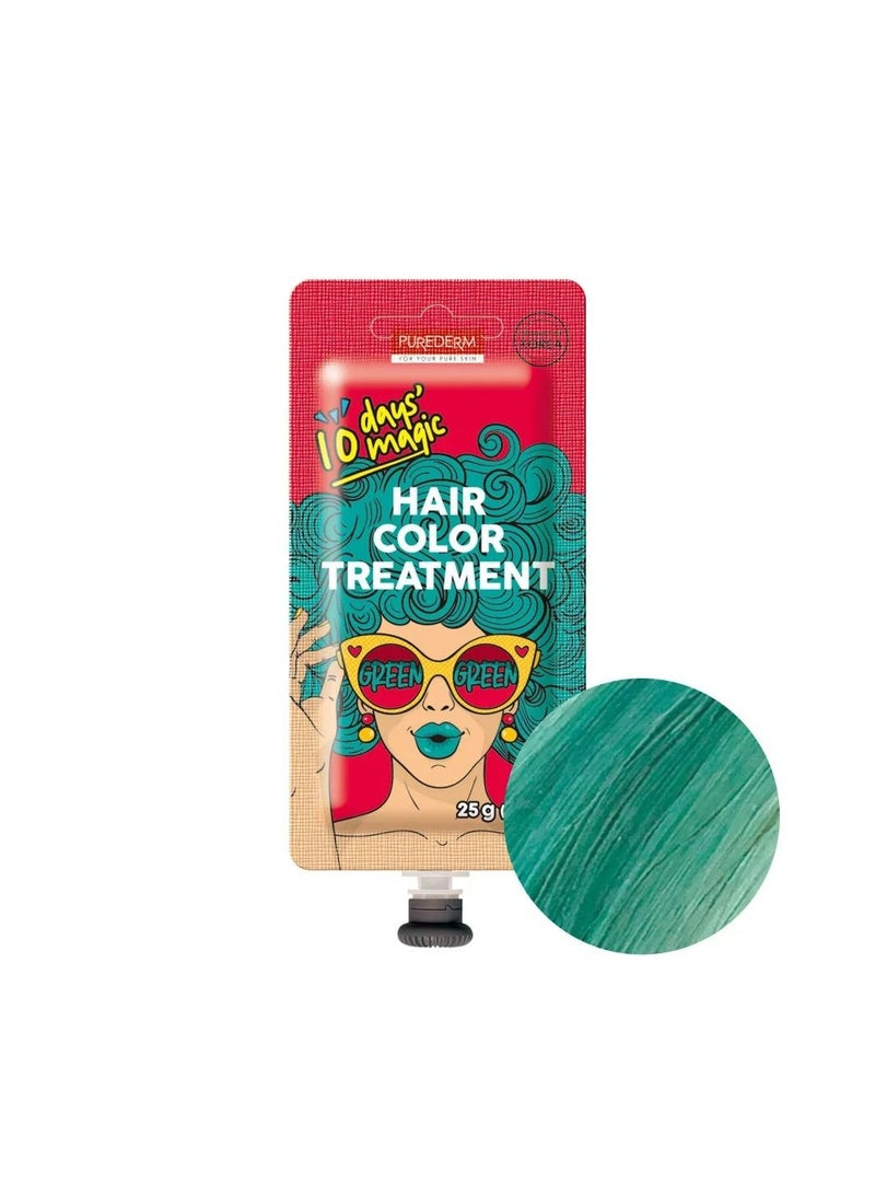 بيور ديرم بيورديرم صبغة شعرمؤقتة لون أخضر - 25 جم