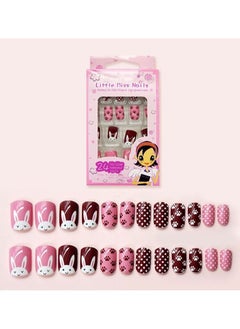 SCHAVO Rabbit Pre-glued Nail Tip for Kids  - Image 1