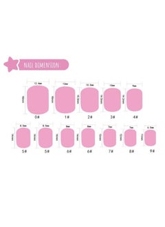 SCHAVO Rabbit Pre-glued Nail Tip for Kids  - Image 4