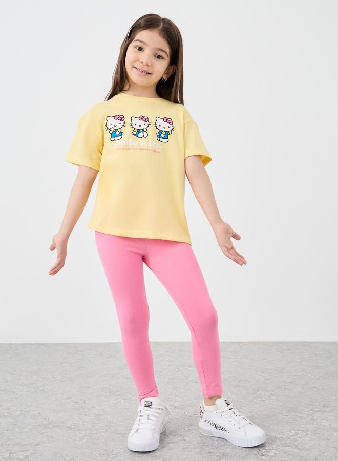 Styli Graphic Print Short Sleeve T-Shirt - Image 2