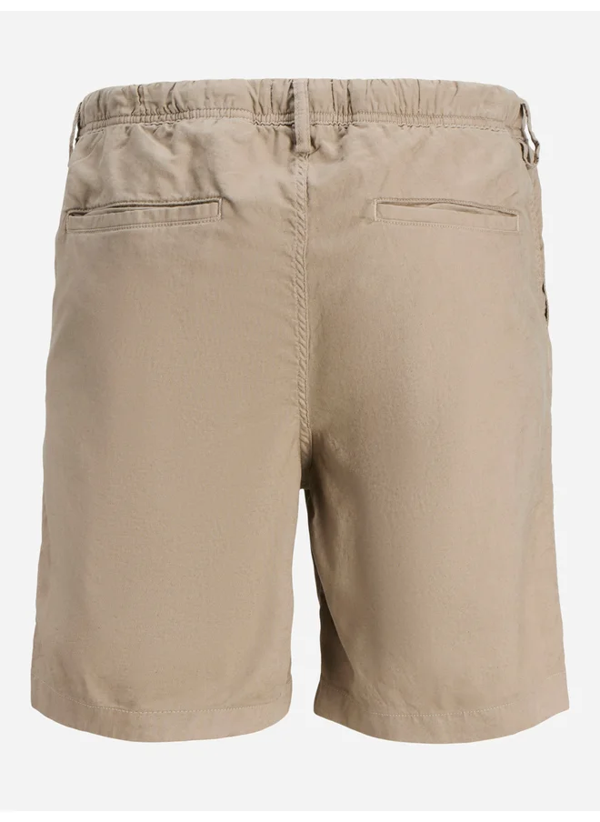 برودكت Produkt Solid Regular Fit Shorts with Drawstring