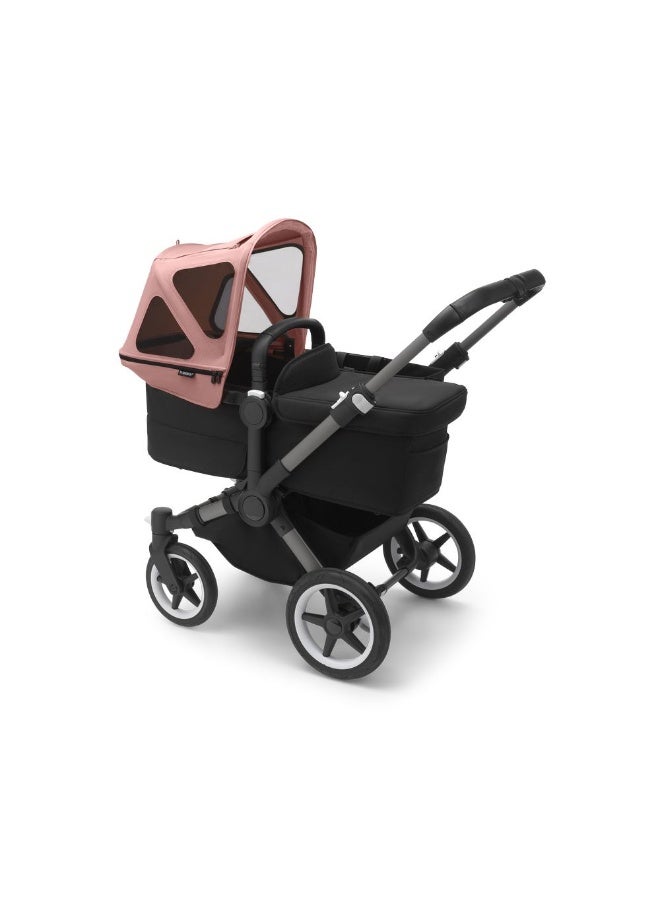 Bugaboo Donkey Breezy Sun Canopy  Morning Pink - Image 1