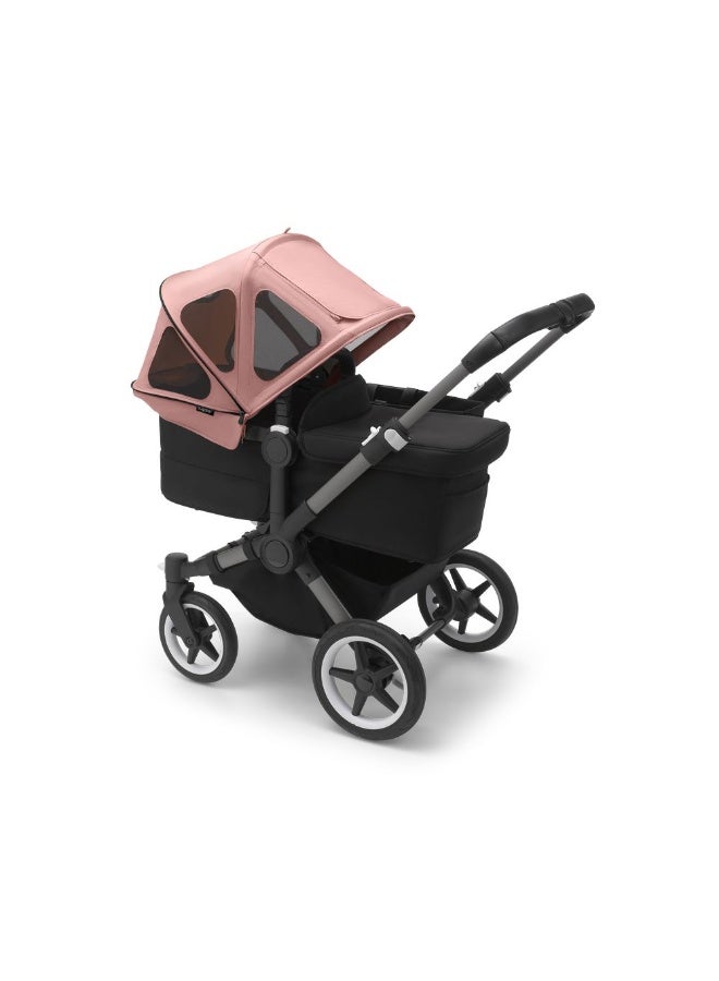 Bugaboo Donkey Breezy Sun Canopy  Morning Pink - Image 2