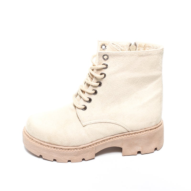 Glitter Women Half-Boots - Beige - Image 2