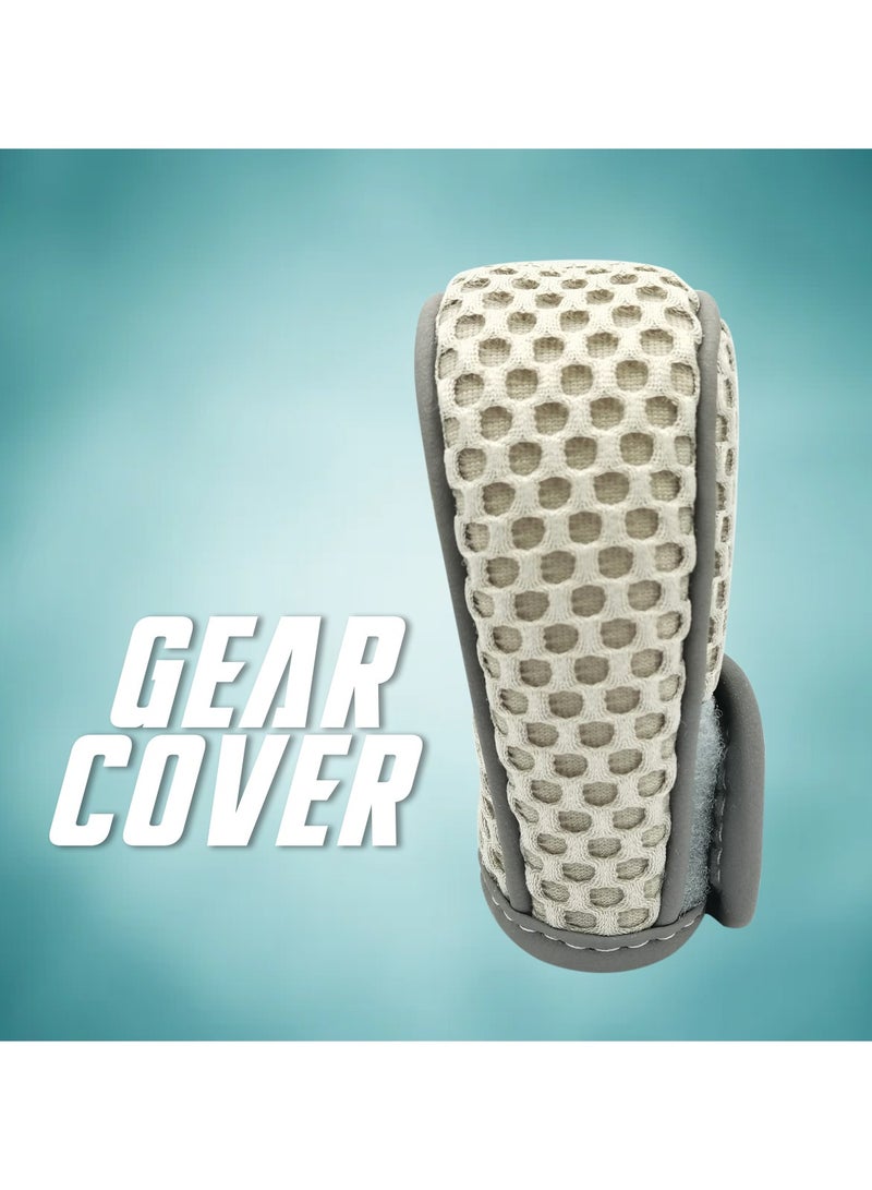 Roca Gear knob protection Cover High Grade Car Gear Shift Knob Cover - Image 1