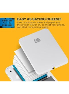 كوداك ورق صور زنك فاخر 2 × 3 20 ورقة متوافق مع سمايل وبرينتوماتيك وليس مع ميني شوت Mini2  - Image 3