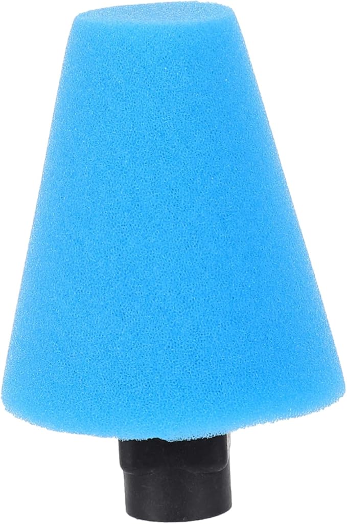 High Absorption Car Wheel Cleaning Sponge For Tires And Rims Blue 11x7cm - Image 1