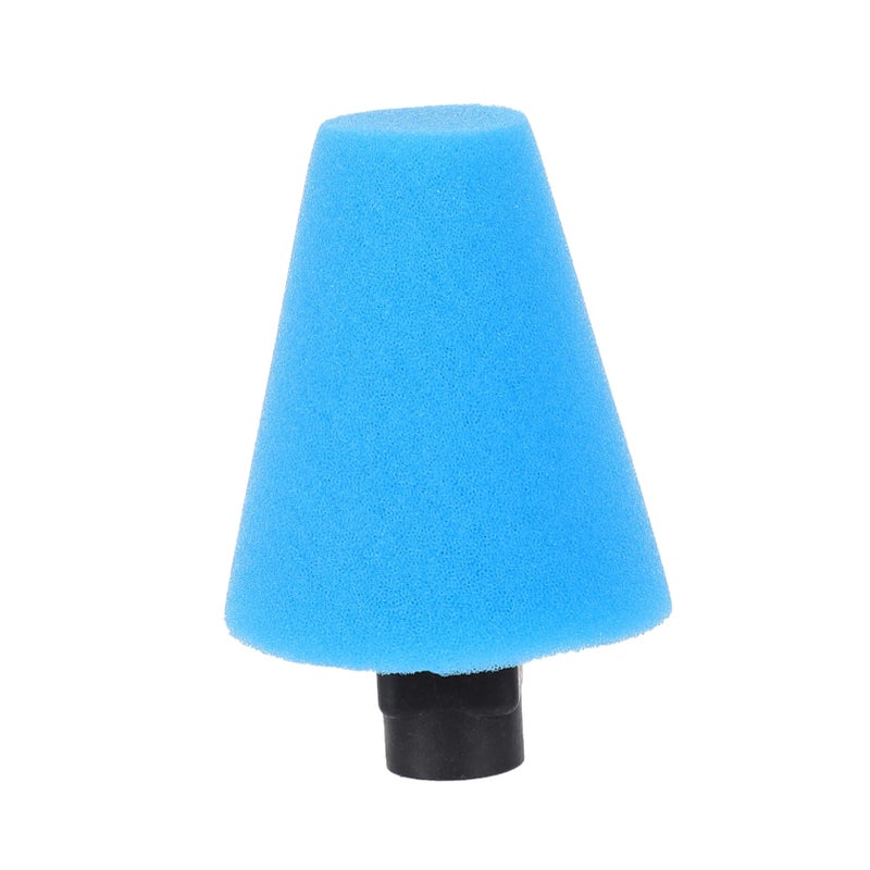 High Absorption Car Wheel Cleaning Sponge For Tires And Rims Blue 11x7cm - Image 2