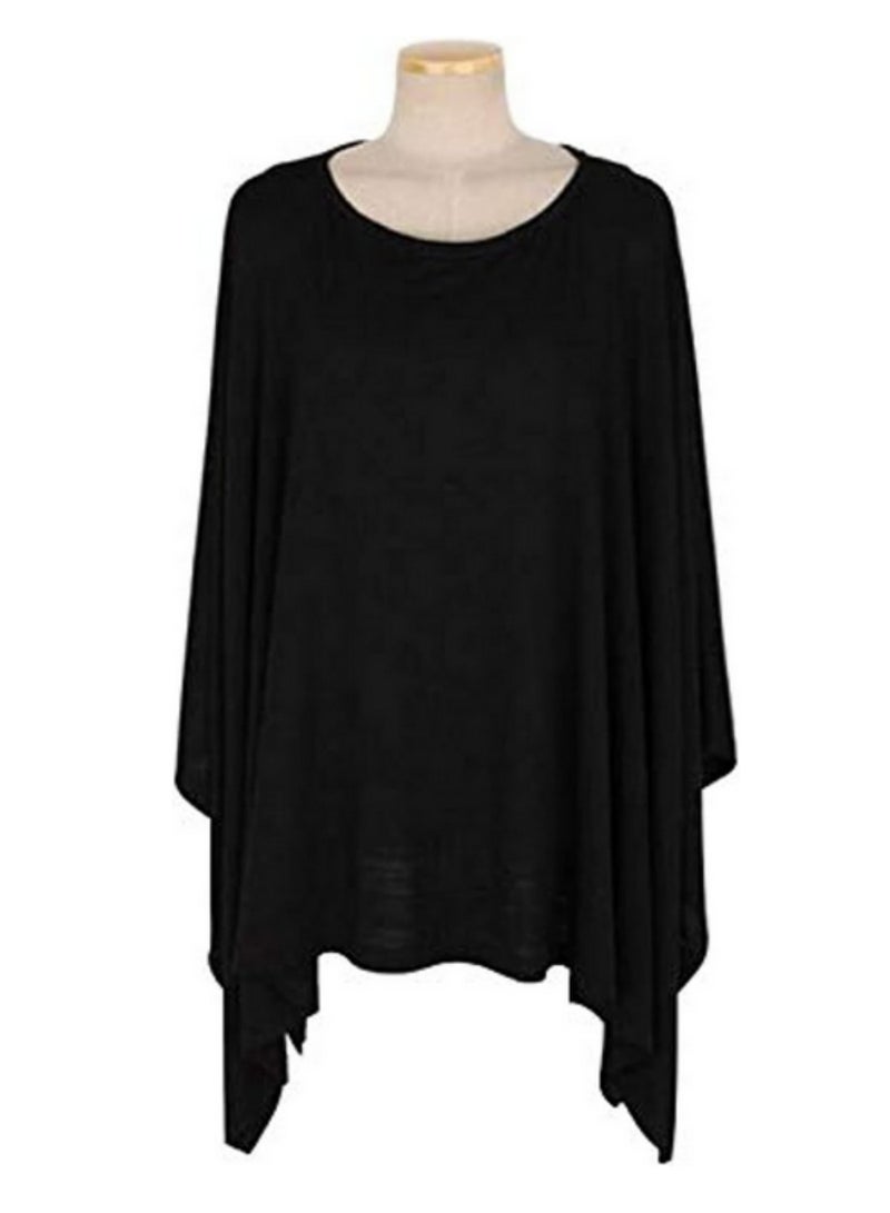 Chic Nursing Cover Shawl Stylish Breathable Maternity Poncho for Breastfeeding Baby Car Seat Cover Soft, Stretchy MultiUse for Discreet Nursing On the Go Moms  - Image 1