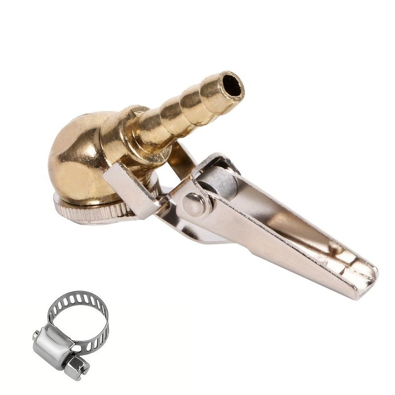 Quick Connect Fitting 2Pcs For Tire Inflator Portable Locking Chuck Adapter For Car Valve Stem Inflation - Image 1