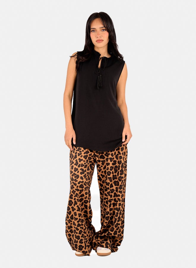 Clue Tencel Sleeveless Blouse  - Image 4