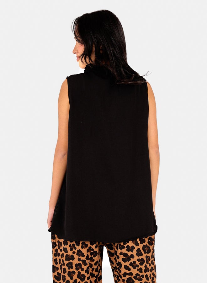 Clue Tencel Sleeveless Blouse  - Image 3