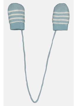 Sergent Major Toddlers Knitted Gloves, Blue  - Image 2