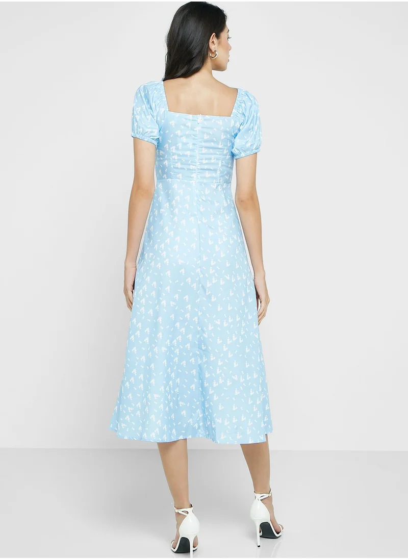 ELLA Floral Print Dress