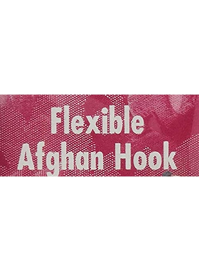 سوزان بيتس خطاف كروشيه أفغاني مرن من الألومنيوم مقاس 22 بوصة مقاس J10/6 مم من سيلفالوم - Image 3