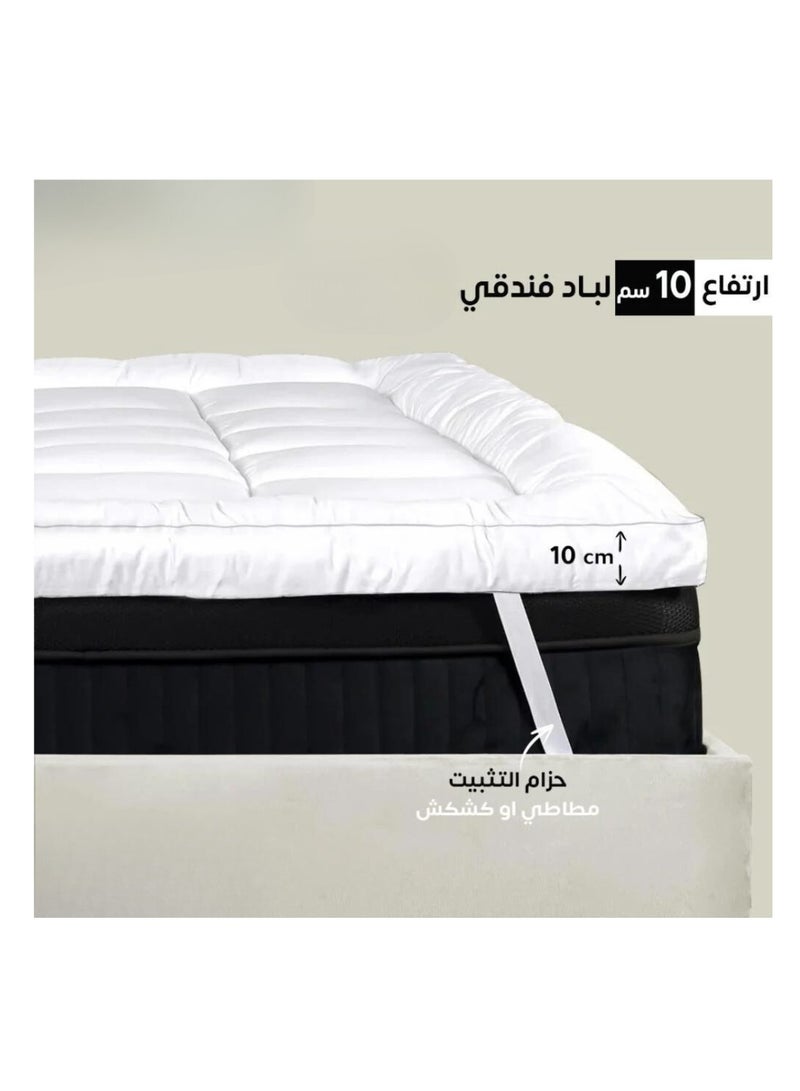 SleepLand Hotel Bed Sheet Silky Touch Single Size 140x200 Height 10cm - Image 1