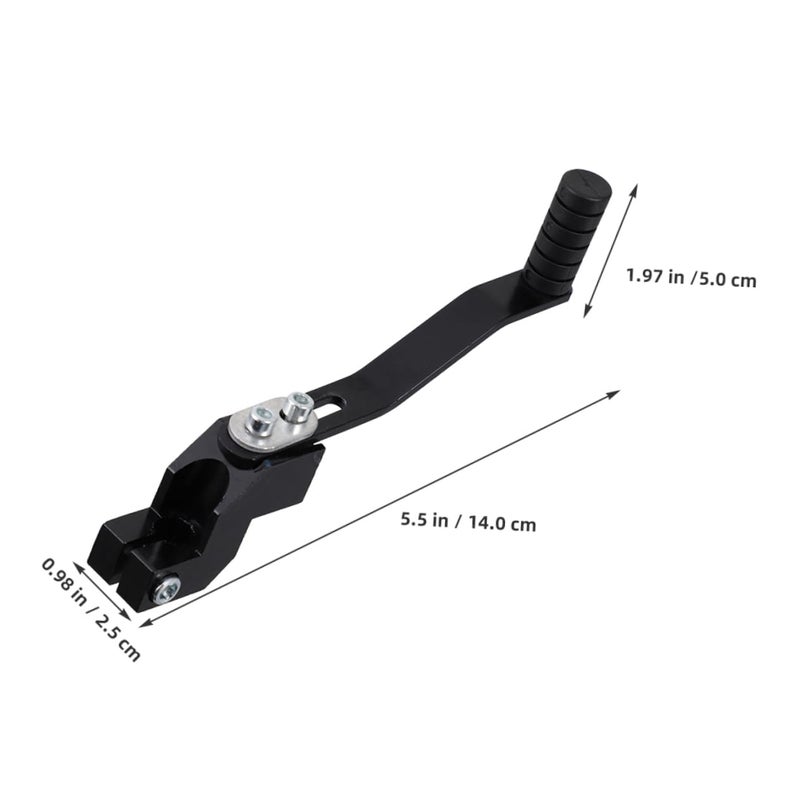 Aluminum Motorcycle Gear Shift Lever Pegs 2Pcs Lightweight Durable For Single Gear - Image 3