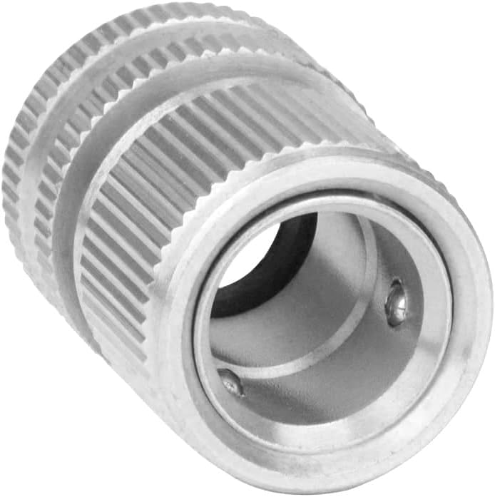 Gardeningwill Nickel Plated Brass Female and Male 34 Inch Water Hose Quick Connect Fitting Garden Quick Disconnect Release Hose Connector 3 Sets - Image 3