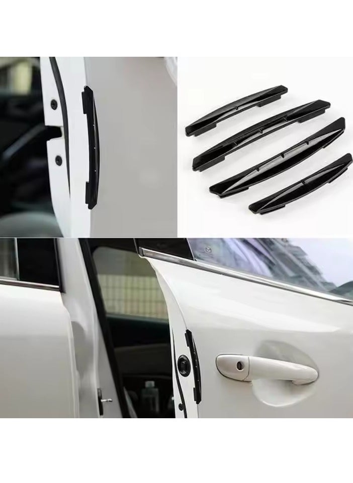Beauenty 4-Pack Car Door Edge Protectors, Bumper Guard Anti-collision Protectors, Car Anti-collision Strips, Door Decorative Stickers, Door Edge Anti-collision Stickers, Car Anti-scratch Side Door Edge Prote  - Image 2
