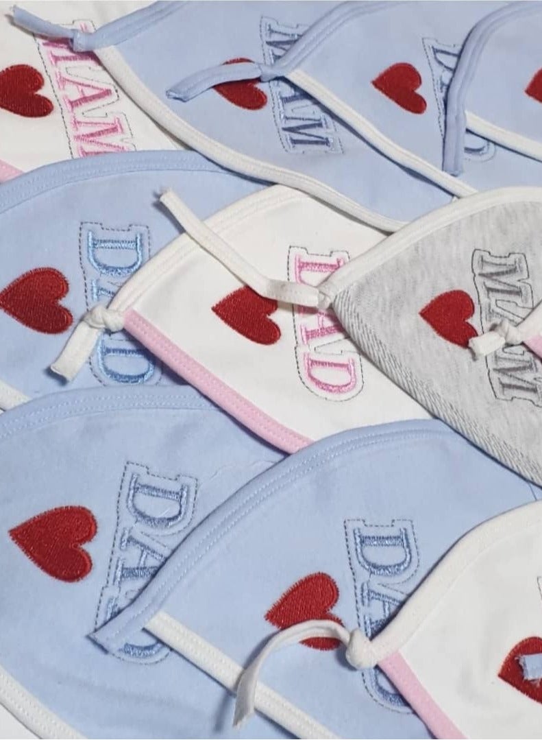 Waterproof baby bib, healthy and useful for every child, consisting of 6 pieces - Image 2