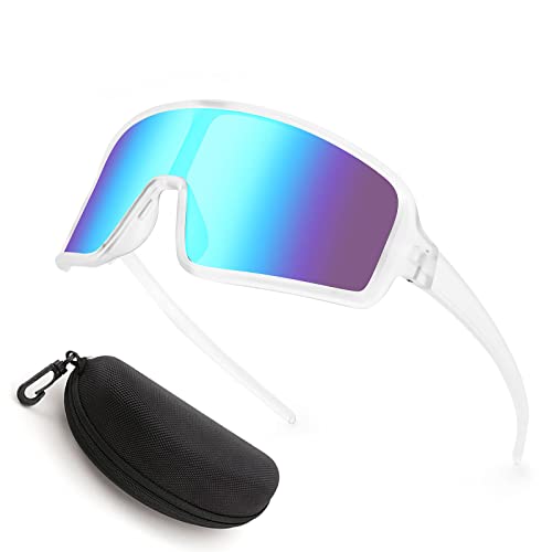 Karsaer Vision Sports Sunglasses Cycling Glasses Baseball Softball Sunglasses Unisex for Adult Youth Kids Boys Girls 8-16 - Image 1